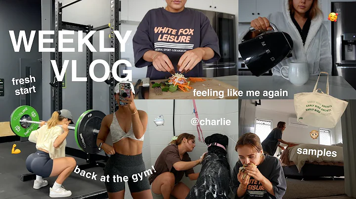 WEEKLY VLOG | I'M BACK AT THE GYM! SAMPLES | a fre...