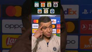Mbappe Reveals his best player from every top club 🤯⚽#efootball2024 #efootball2025