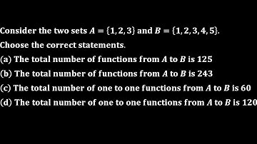 csir net june 2013real analysis total number of one one functions from A to B real analysis