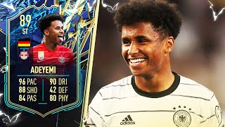 He Is So CHEAP?! 😱 89 TOTS Karim Adeyemi Player Review! FIFA 22 Ultimate Team