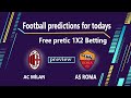 FREE FIXED MATCHESHT/FTCORRECT SCOREUNDER&OVER TIPSTODAY'S BETTING PREDICTIONS