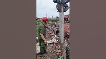 Soft soil foundation piling process- Good tools and machinery can increase work efficiency