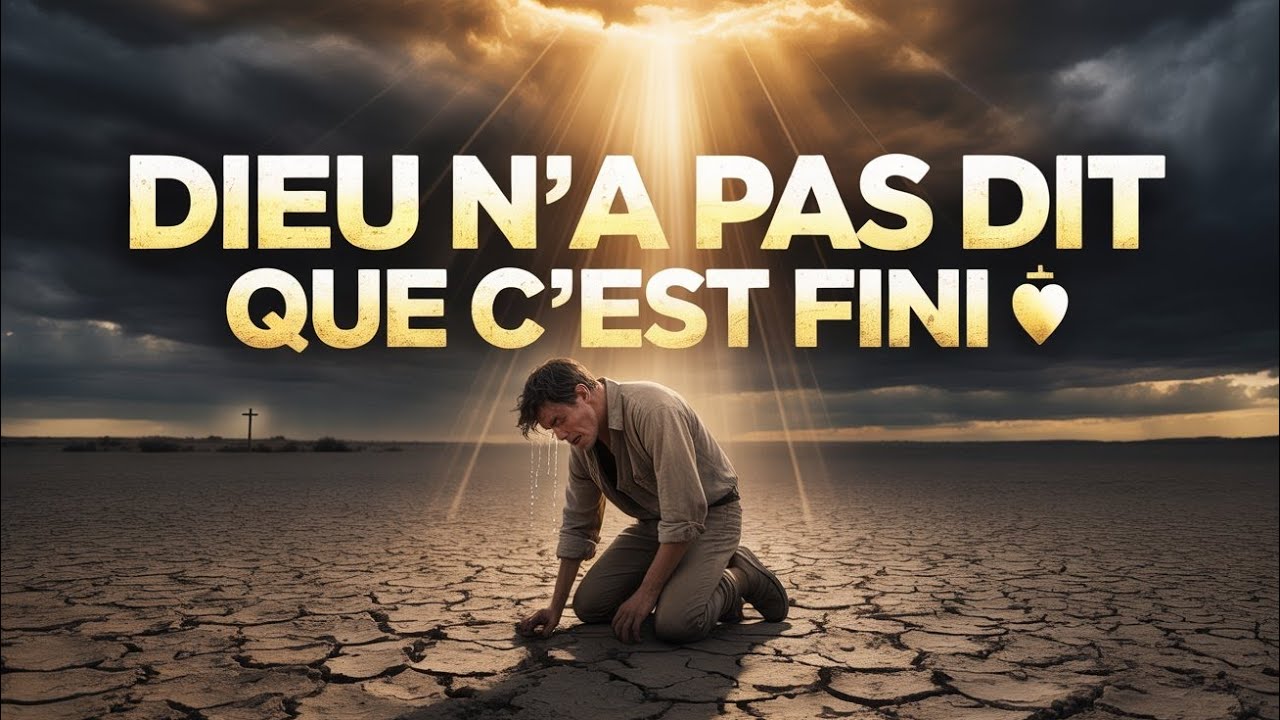 DIEU N'A PAS DIT QUE C'EST FINI - Chanson chrétienne d'espoir et de foi ...