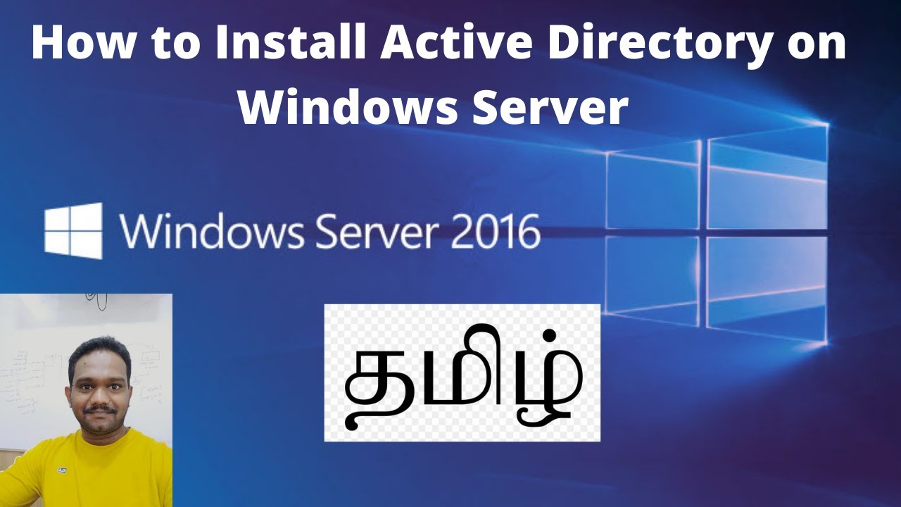 How to Install Active Directory on Windows Server 2016 Tamil - YouTube