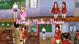 Cara Membuat Drama di Sakura School Simulator 💕 | Permainan Kat-kat
