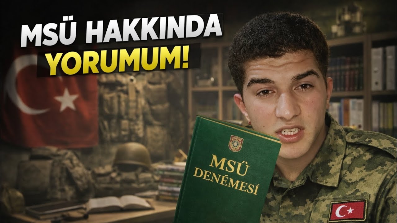 MSÜ HAKKINDA YORUMUM? 