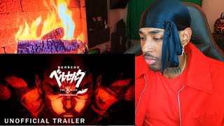 MARILYNSHEROIN Reacts to TRAILER | BERSERK: THE BLACK SWORDSMAN - 2025 𒉭