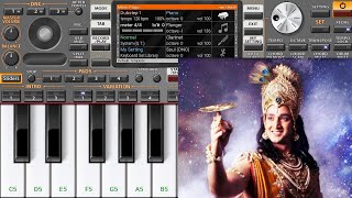 Star Plus Mahabharat Title song Piano Tutorial With Mobile App ORG 2020 screenshot 3