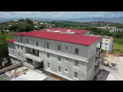 MARTINIQUE : Les Hauts de Jambette 37 logements de standings en chantier