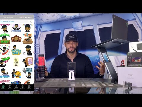 Android - How To Create An Emoji Mini & Bitmoji With GBoard (Google Keyboard) In Android Messages hqdefault