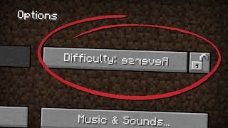 New Minecraft Difficulty: REVERSE