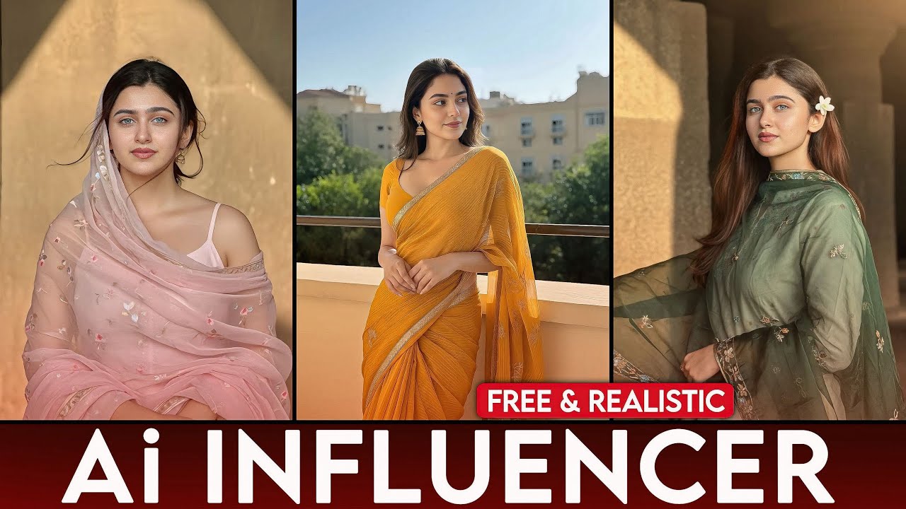 How to Create AI Influencer For FREE ! Hyper Realistic AI Influencer