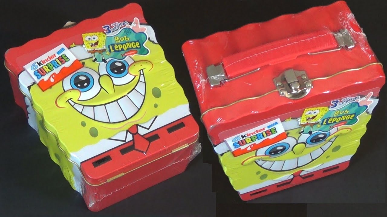 SPONGEBOB METAL LUNCH BOX-Item #056 – Look What I Found