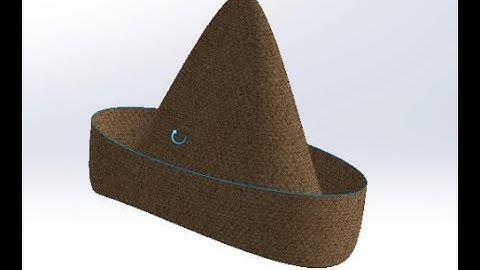 SolidWorks Tutorial modeling Cap by using surface loft command