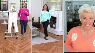 Belle by Kim Gravel Dressed to Impress Ponte Pant on QVC