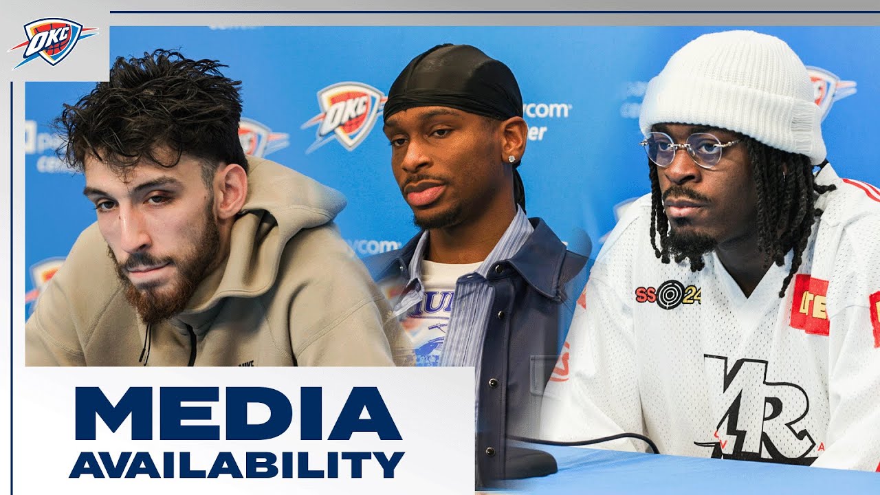 OKC Thunder Full Media Availability | Post Game vs Indiana Pacers