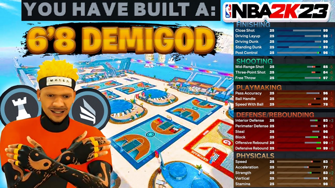 THIS *NEW* DEMIGOD BUILD WILL BREAK NBA 2K23! *NEW* 6'8 OVERPOWERED ...