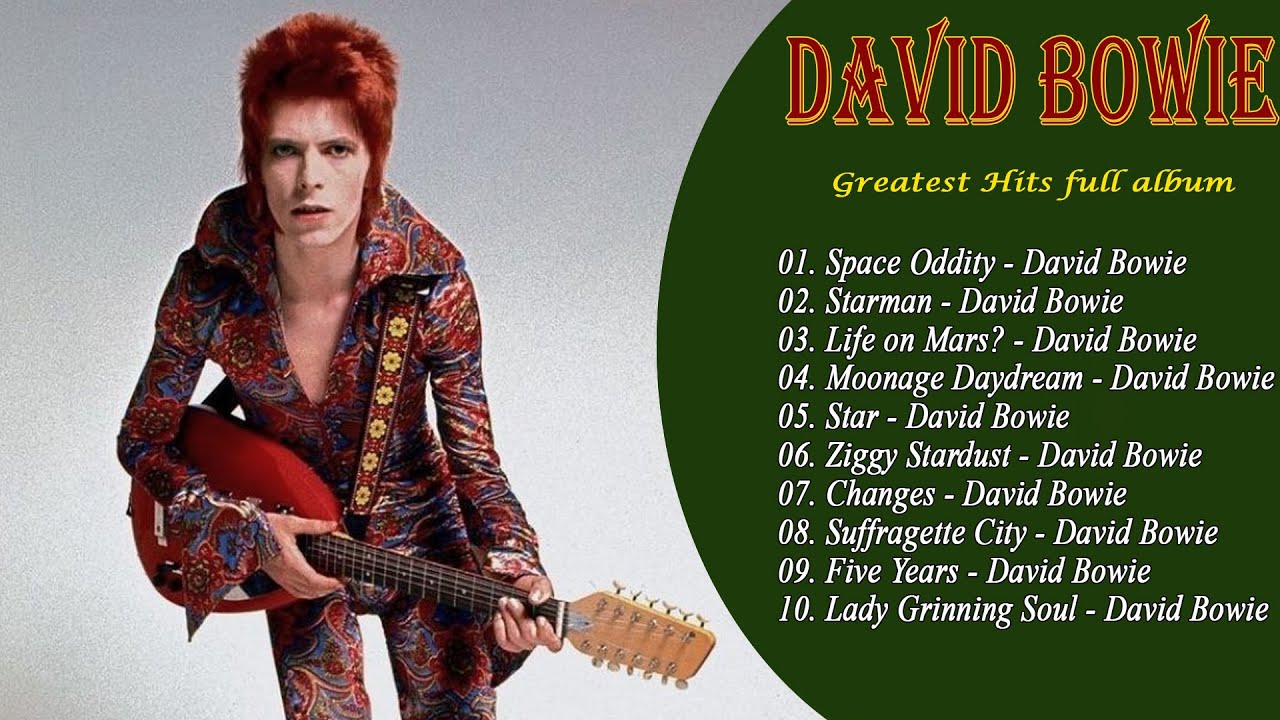 David Bowie Greatest Hits Playlist - Best Of David Bowie Full Album ...