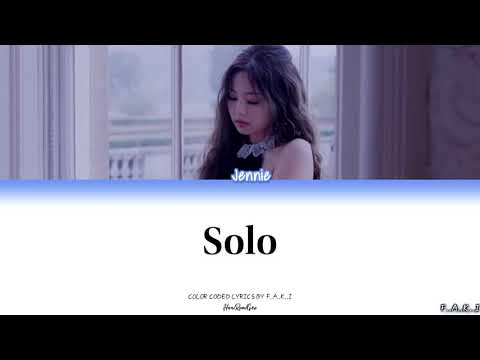 JENNIE - SOLO (COLOR CODED LYRICS Han/Rom/Geo/가사)