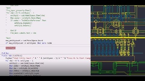AutoCad Layer Change from Old Layer name using VB