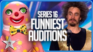 The FUNNIEST auditions of Series 16 | Britain's Got Talent