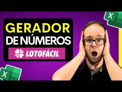 Como Gerar Números para Lotofácil no Excel