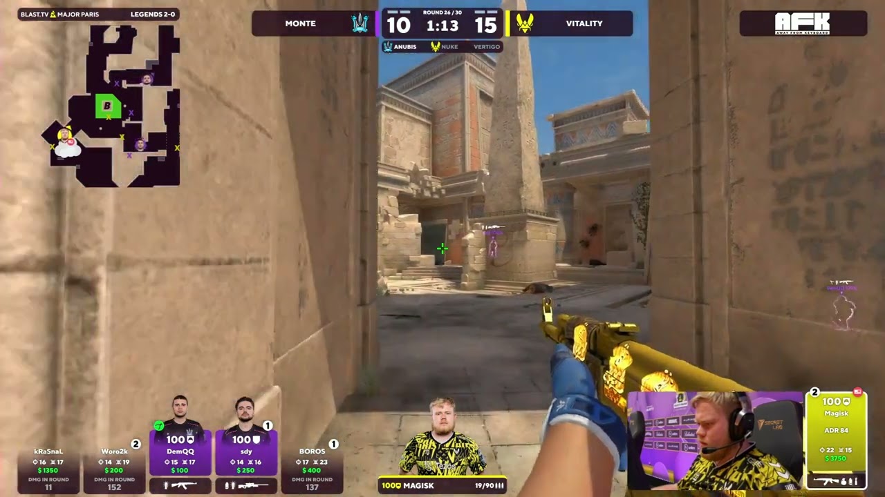 MAGISKBOY IS BACK! 1V4 CLUTCH to WIN the GAME!