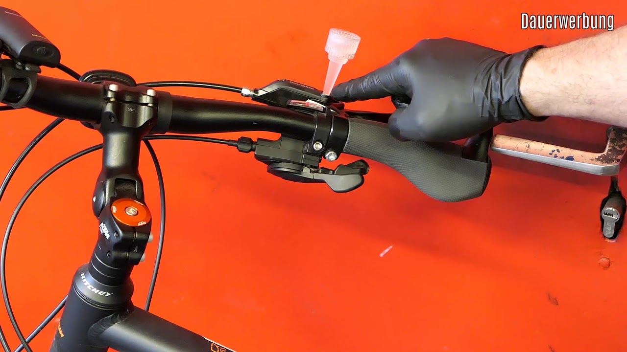 Fahrradbremse hinten entlüften B01S von Shimano YouTube