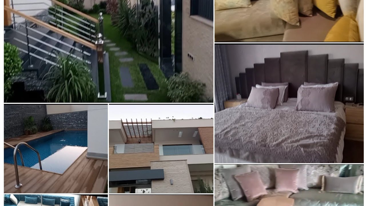 جولة في الفيلا ديال خالي🤩 ذوق راقي 👌💞 ماشاءالله تبارك الرحمن