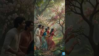 🌿 Radha Krishna Beautiful 8K Ultra HD Status Video | Divine Love in Vrindavan 🦚💖