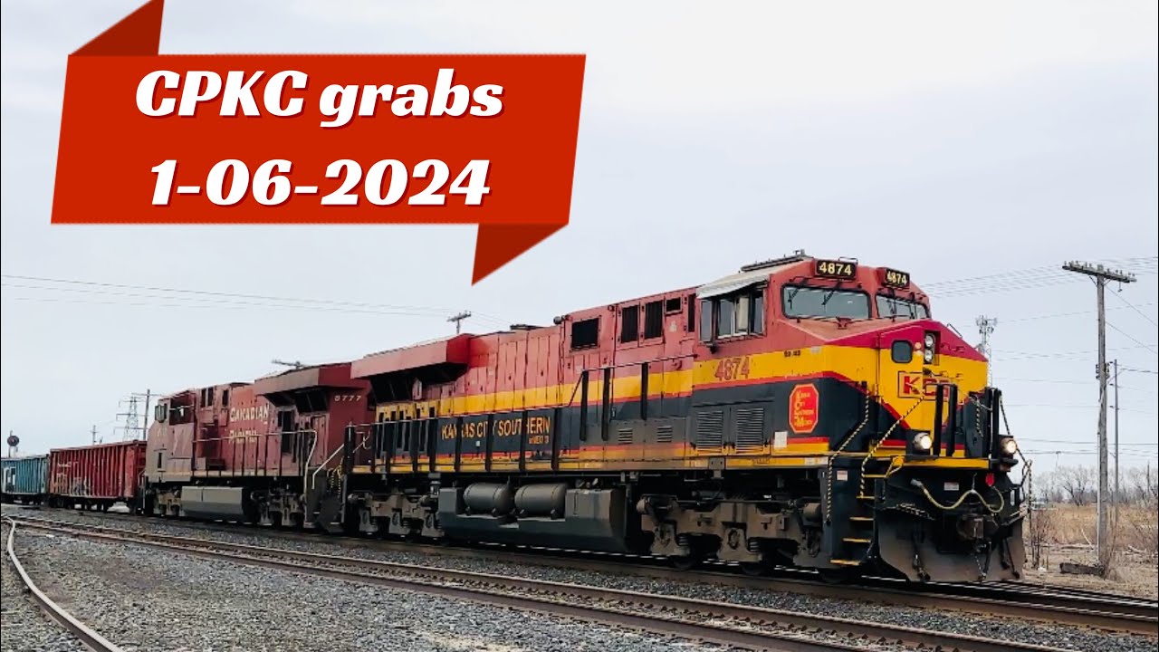 CPKC grabs on the Windsor Sub. 1-06-2024