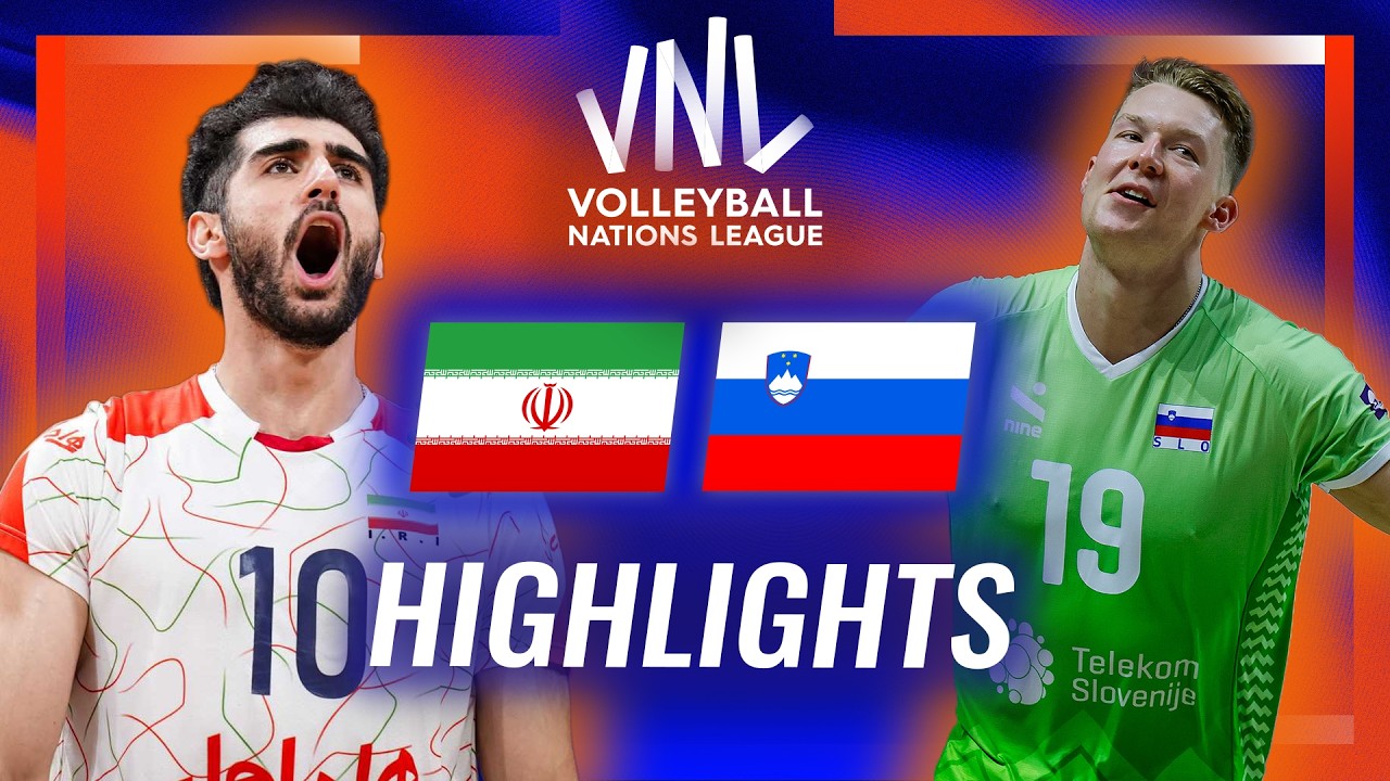 Iran🇮🇷 vs. Slovenia🇸🇮 - Highlights | Week 3 | Men's VNL 2026