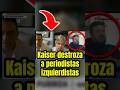 Johannes Kaiser DESTROZA a periodistas y moderadores izquierdistas