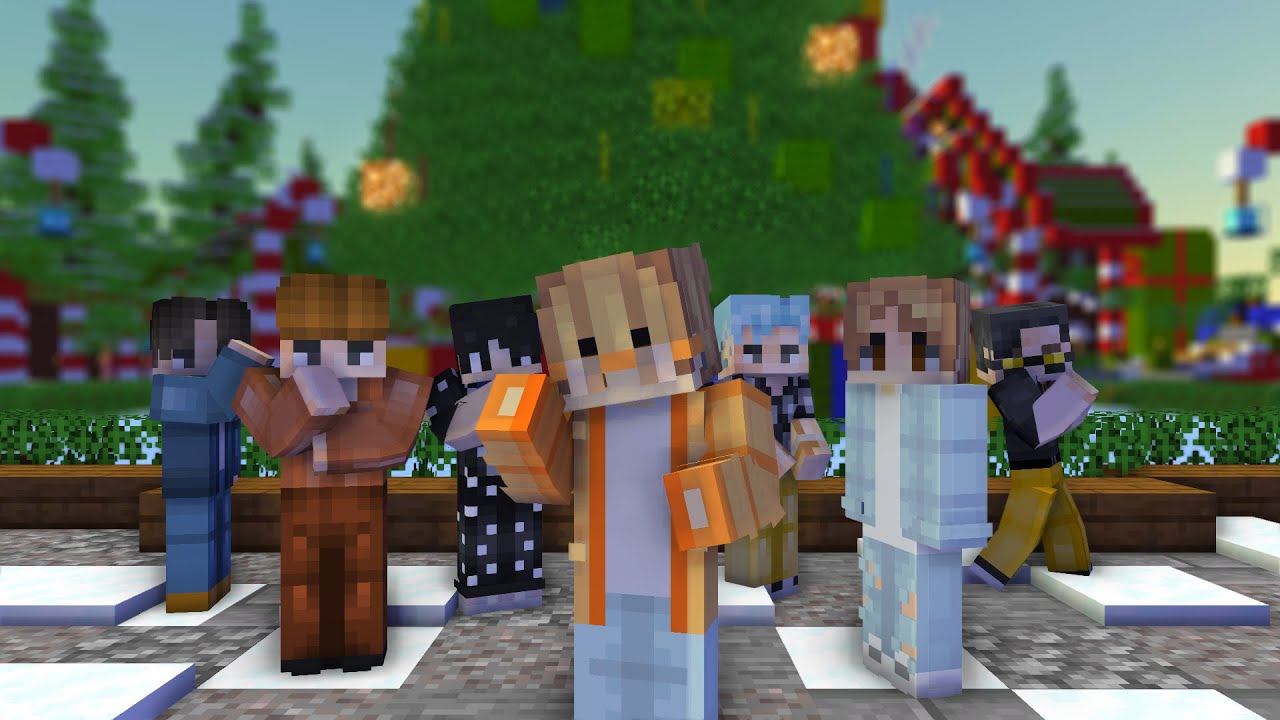 BTS Dynamite | Minecraft Animation Christmas Special - YouTube
