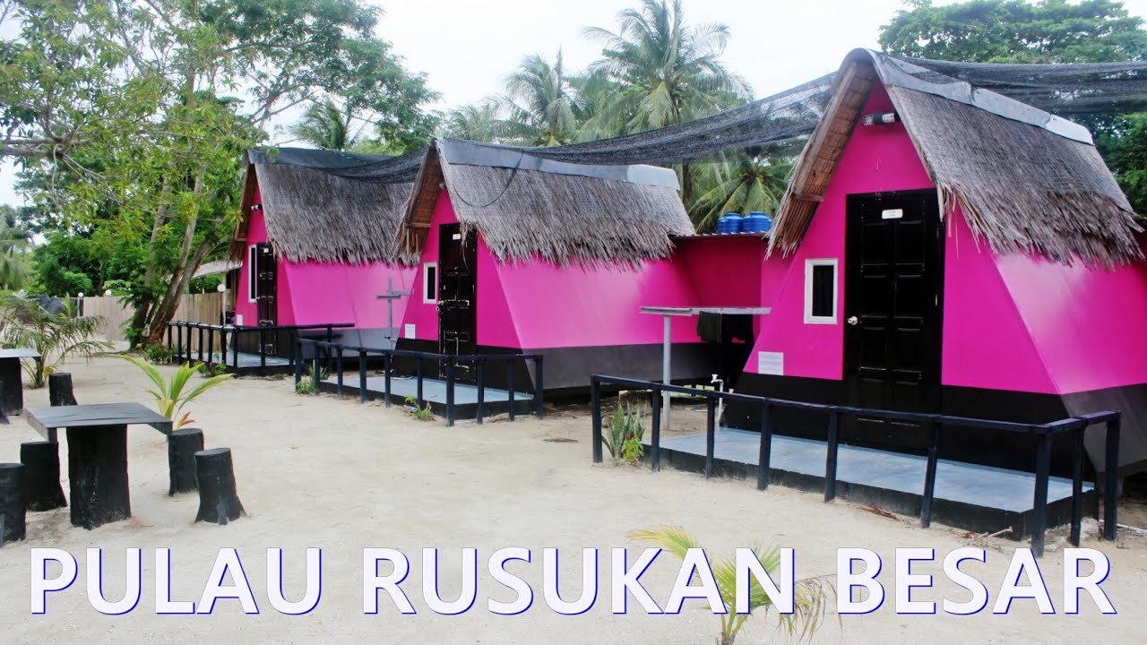Rusukan Besar Island At Labuan Malaysia Pulau Rusukan Besar Youtube