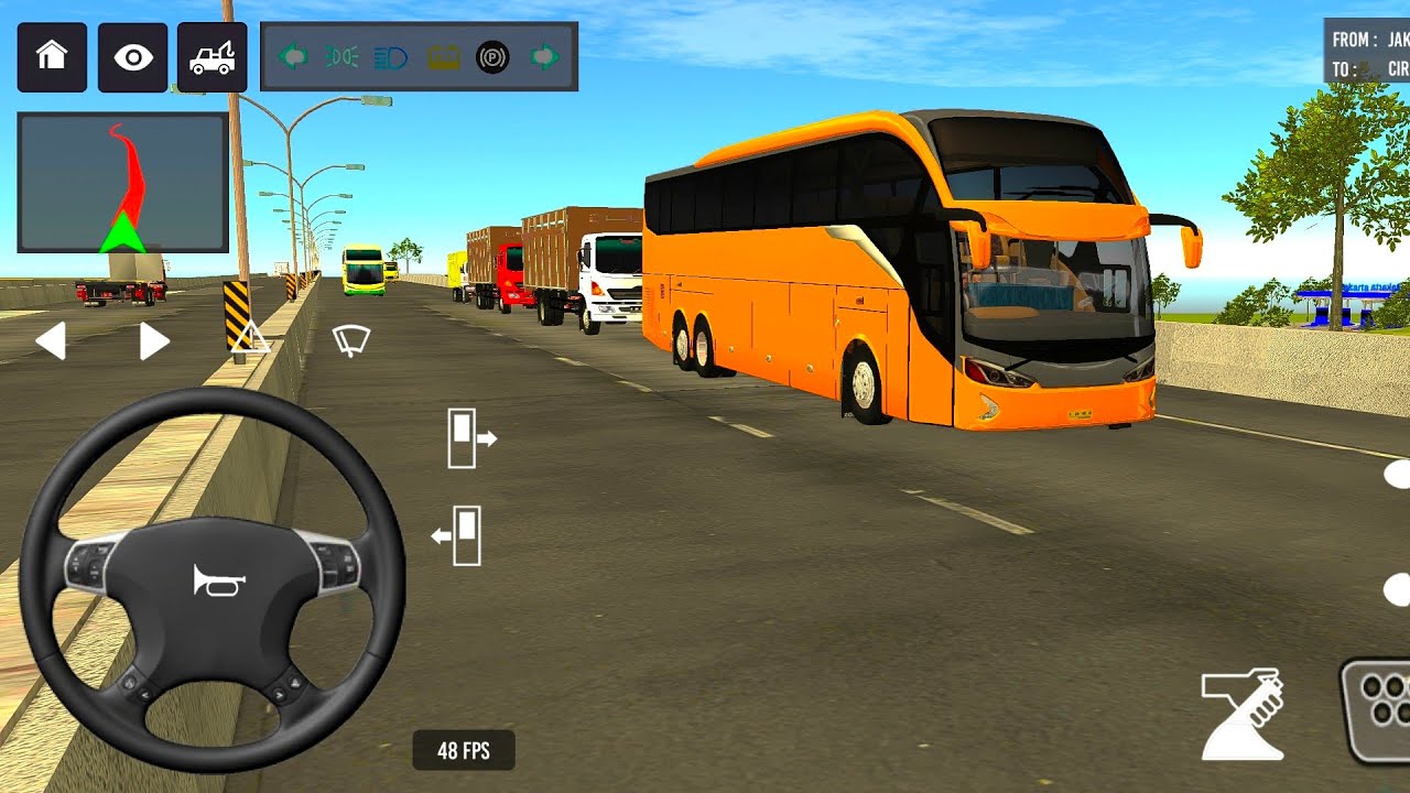 Euro coach bus simulator 🚌😍 newcoach bus simulator part- 1 Androidgameplay