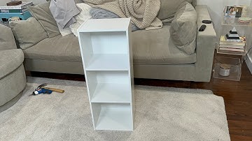 Unboxing & Assembling the Furinno Luder 3 Tier Bookcase
