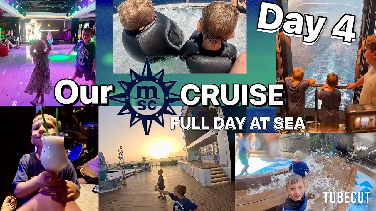 Cruising with kids on the MSC Seashore Cruise! All the fun with kids on this ship!
