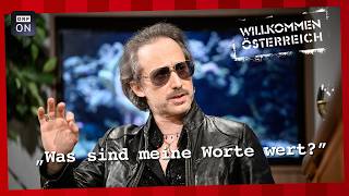 Michael Ostrowski as a guest on "Willkommen Österreich"