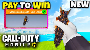 *NEW* LEGENDARY GRENADE is PAY TO WIN 🤯 (COD MOBILE)