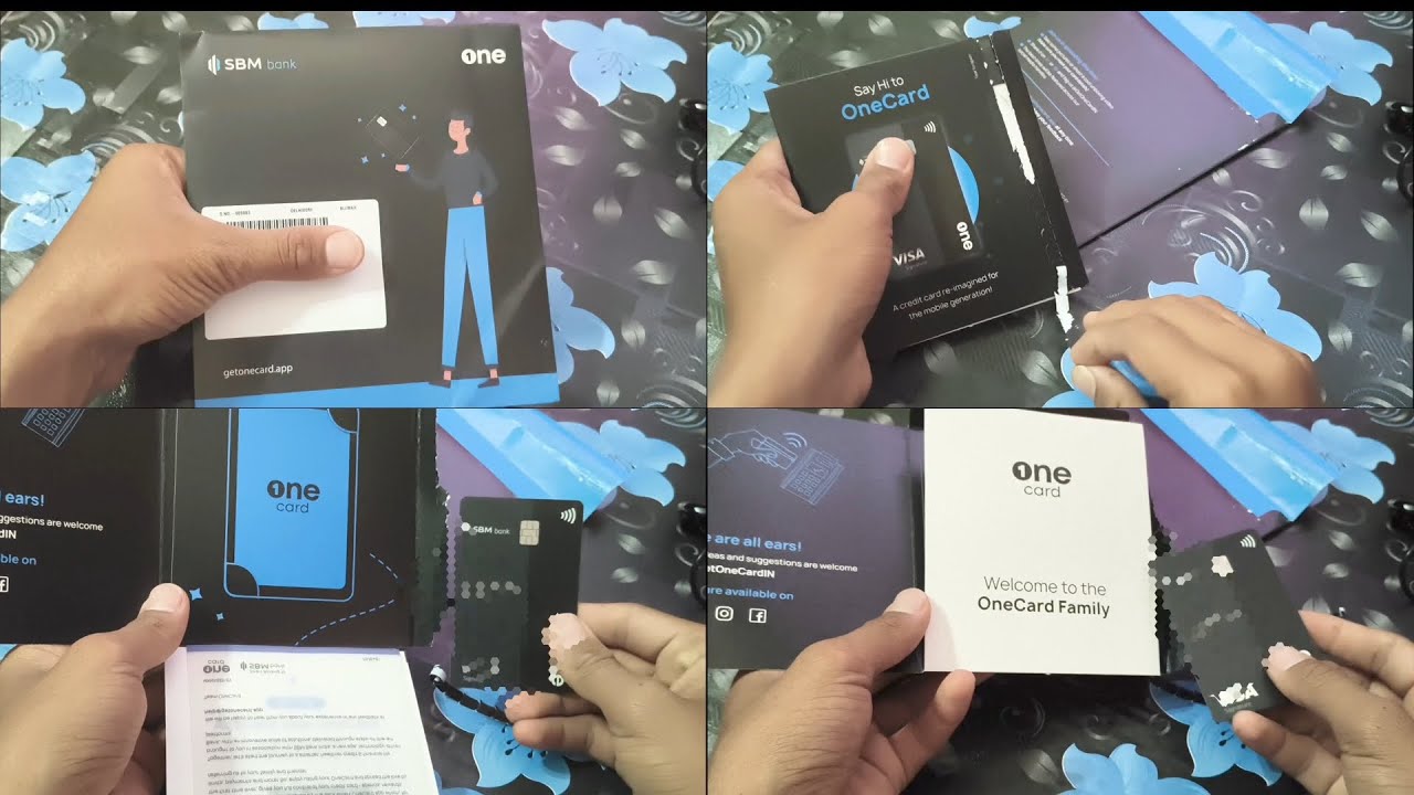 One card unboxing one card ko apply kaise karen how to activate one ...