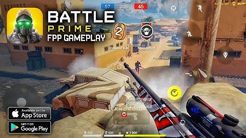 Battle Prime FPP Mode Gameplay | New Shooting Game available for Android & iOS