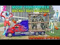 ULTRAMAN UPIN IPIN PELIHARA BAYI GODZILLA PAKAI TRANSFORMER - GTA 5 BOCIL SULTAN