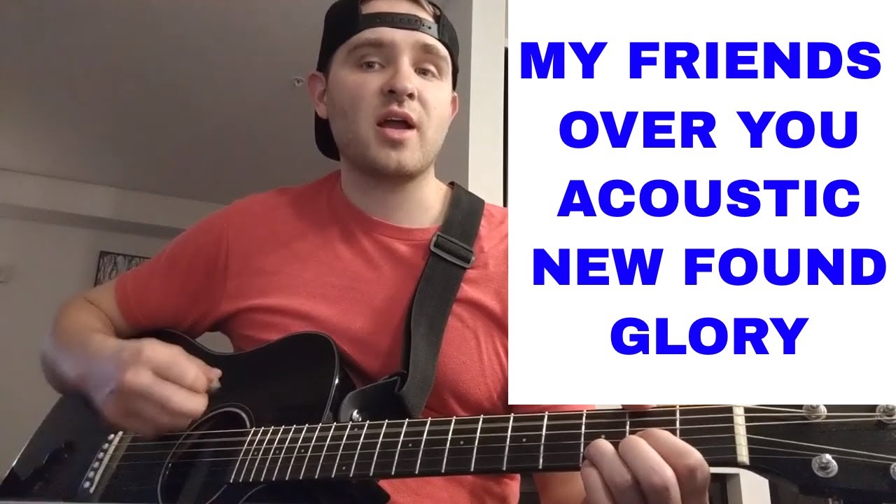 My Friends Over You Acoustic | New Found Glory | Guitar Lesson | Tutorial