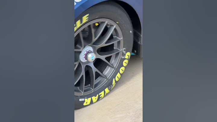 Why race with flat tires on purpose? #NASCAR #racing