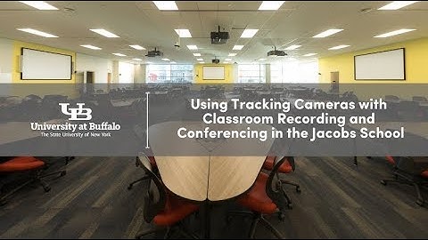 Using Tracking Cameras with Classroom Recording and Conferencing in the Jacobs School