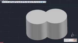 Famous AutoCAD Combines two 3D solids Profile