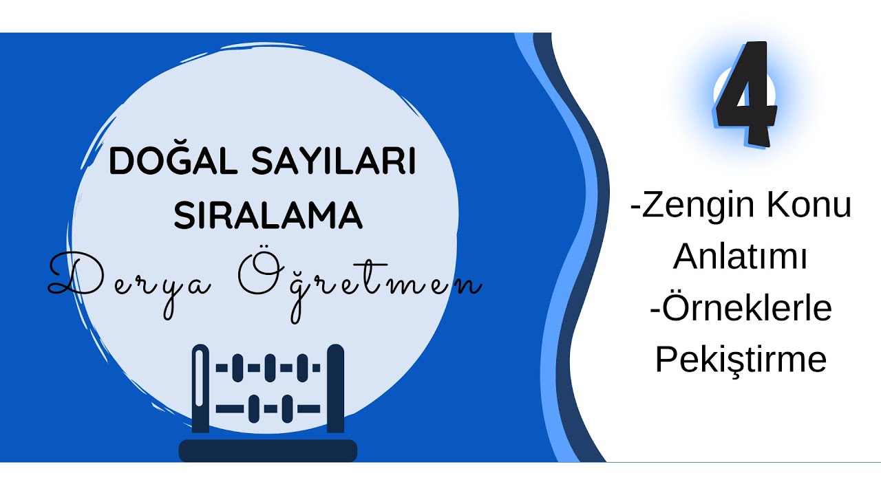 4 Sinif Turkce Dersi Sayilarin Yazimi Konu Anlatimi Youtube