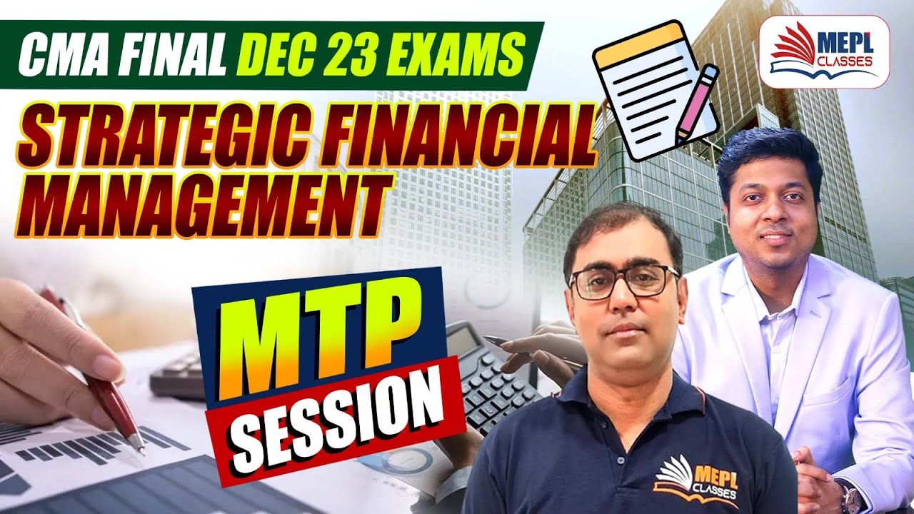 CMA Final DEC 23 MTP Session STRATEGIC FINANCIAL MANAGEMENT P 14