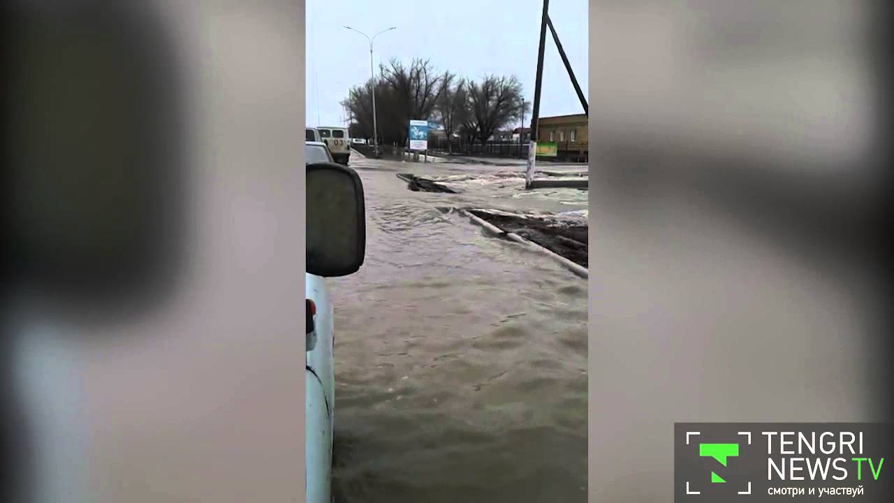 Поселок в Карагандинской области топит талыми водами